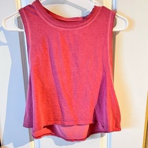 Lululemon crop tank top